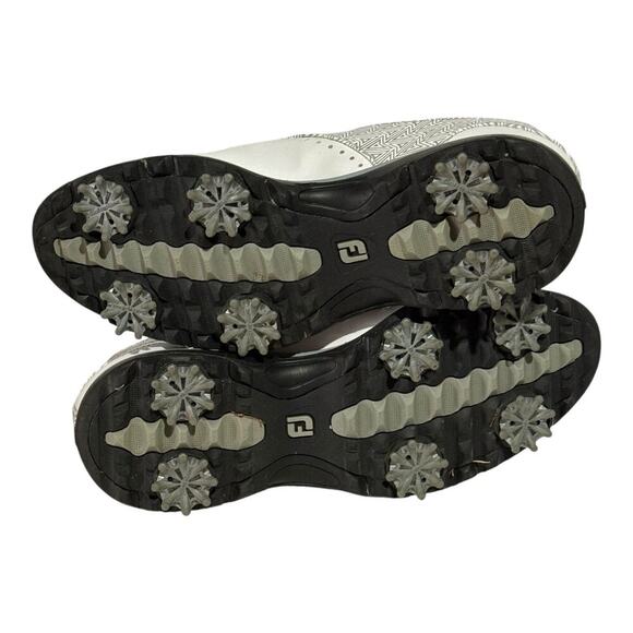 FootJoy Emerge Women's Golf Shoes Size 6.5 White Silver Saddle Classic Comfort - Picture 7 of 7